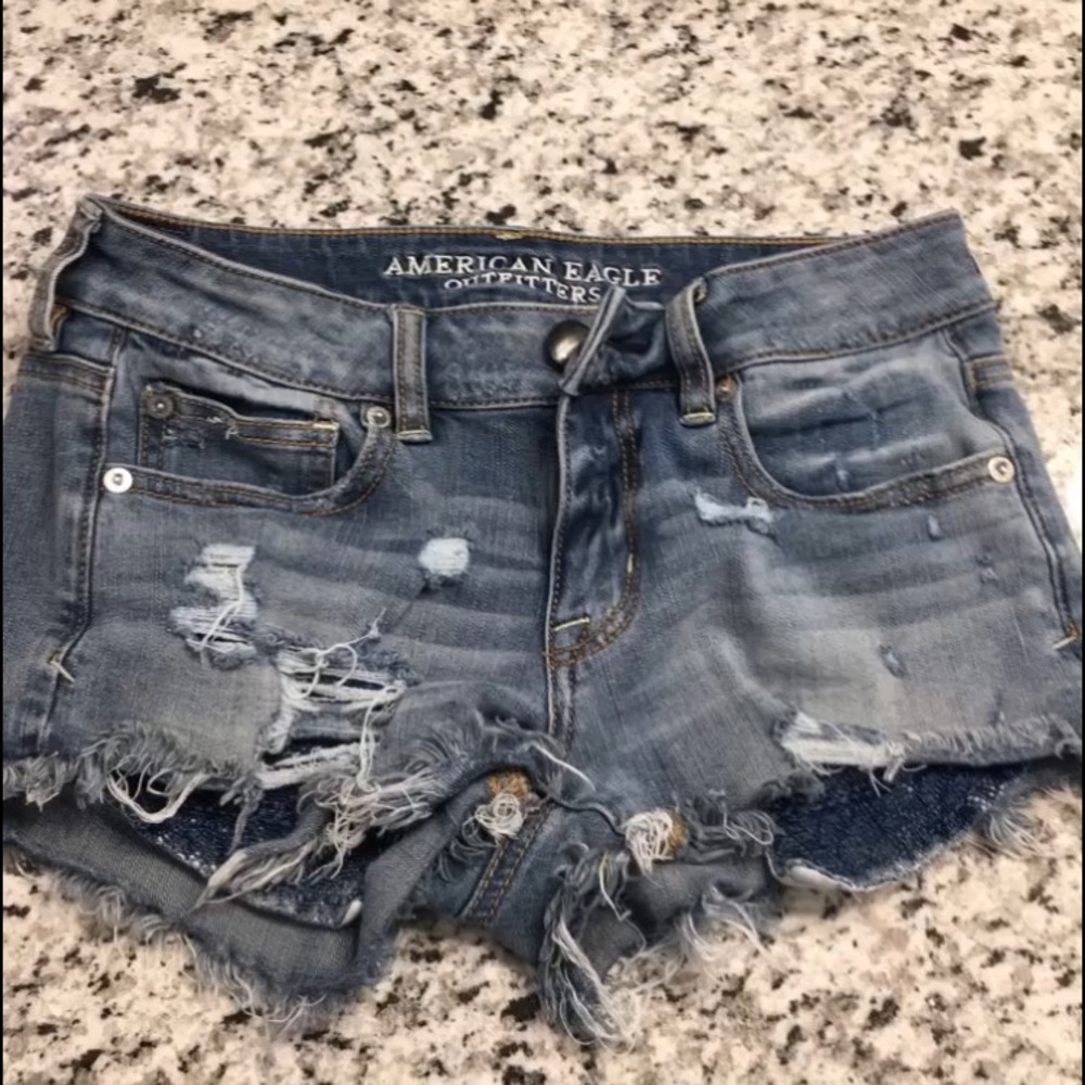 cute ripped jean shorts